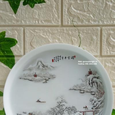 BỘ BÌNH RƯỢU CẢNH TUYẾT 12 MÓN - SẢN PHẨM TRANG TRÍ NHÀ CỬA ĐỘC ĐÁO